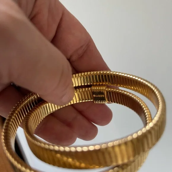 J. Crew Gold Coil Wrap Bracelet - Picture 6 of 14